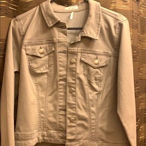 Gray jean jacket